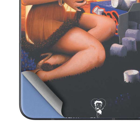 Betty Boop Roasting Marshmallows Galaxy Z Fold5 5G Skin