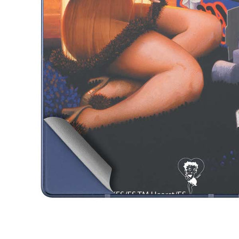 Betty Boop Roasting Marshmallows Galaxy Z Fold6 Skin