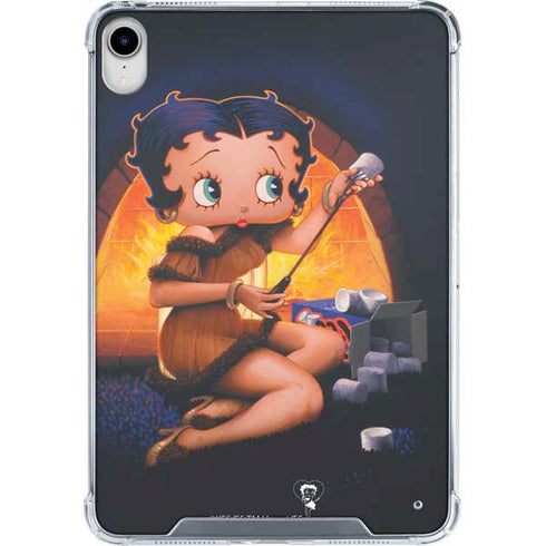 Betty Boop Roasting Marshmallows iPad 11th Gen (2025) Clear Case
