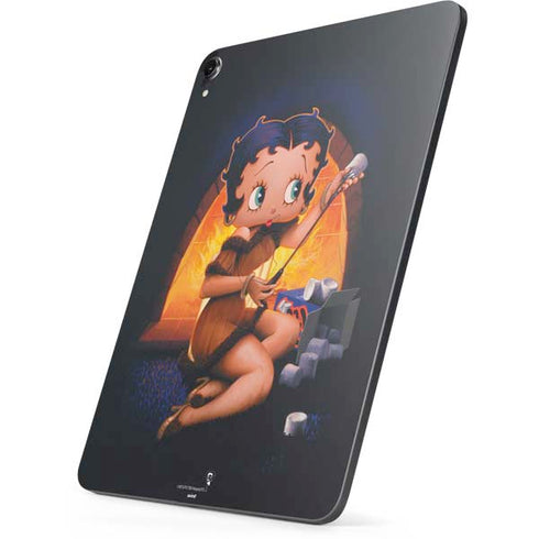 Betty Boop Roasting Marshmallows Apple iPad Pro Skin