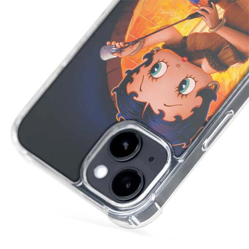 Betty Boop Roasting Marshmallows iPhone 14 MagSafe Case