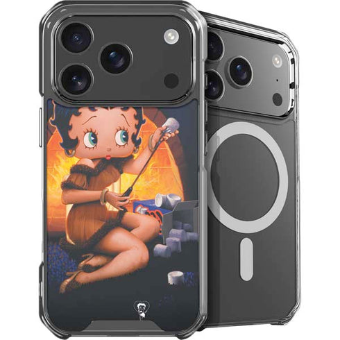 Betty Boop Roasting Marshmallows iPhone 18 Pro MagSafe Case