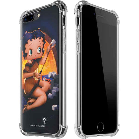Betty Boop Roasting Marshmallows iPhone Cases