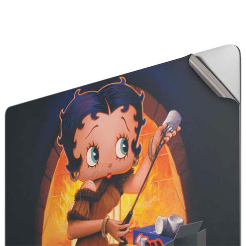 Betty Boop Roasting Marshmallows Apple MacBook Pro 16-inch Skin