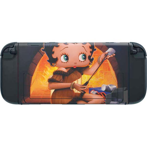 Betty Boop Roasting Marshmallows Nintendo Switch 2 (2025) with Joy-Con Skin