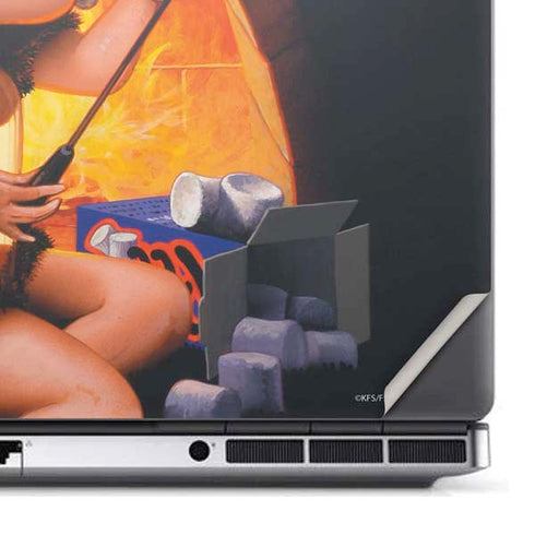 Betty Boop Roasting Marshmallows Dell Precision Skin