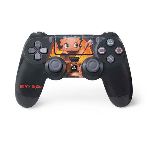 Betty Boop Roasting Marshmallows PlayStation PS4 Skins