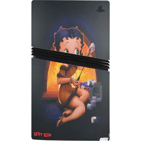 Betty Boop Roasting Marshmallows PS5 Pro Bundle Skin