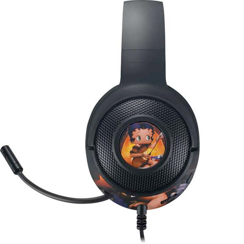 Betty Boop Roasting Marshmallows Razer Kraken X Skin