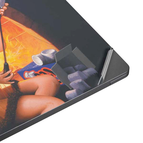 Betty Boop Roasting Marshmallows Surface Laptop 7 13.8in Skin