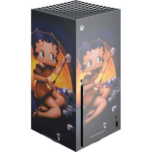 Betty Boop Roasting Marshmallows Xbox Series X Skins