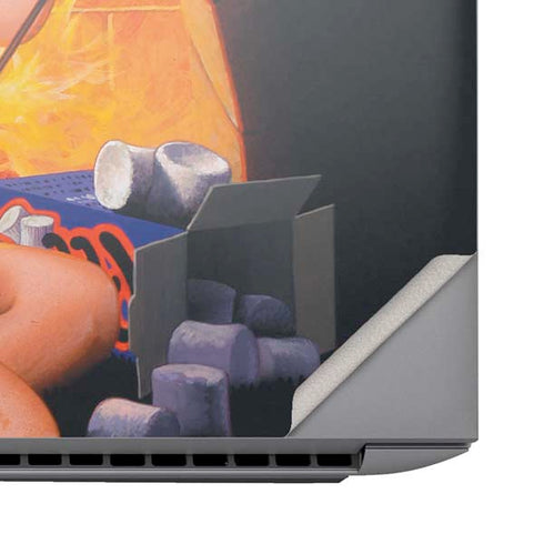 Betty Boop Roasting Marshmallows HP ZBook Fury 16 G10 Skin