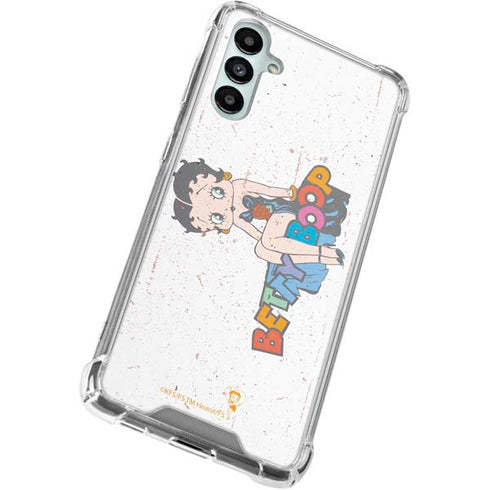 Betty Boop Splatter Gabb Phone 4 Clear Case