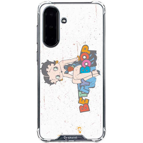 Betty Boop Splatter Galaxy A36 5G Clear Case