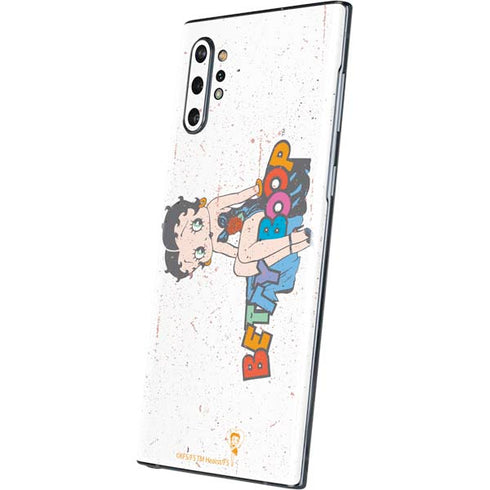 Betty Boop Splatter Galaxy Note 10 Plus Skin