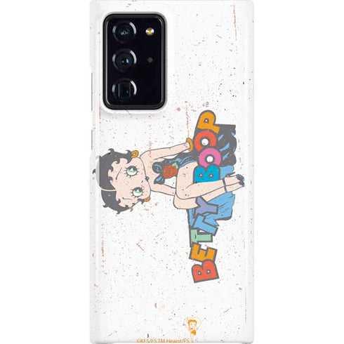 Betty Boop Splatter Galaxy Cases