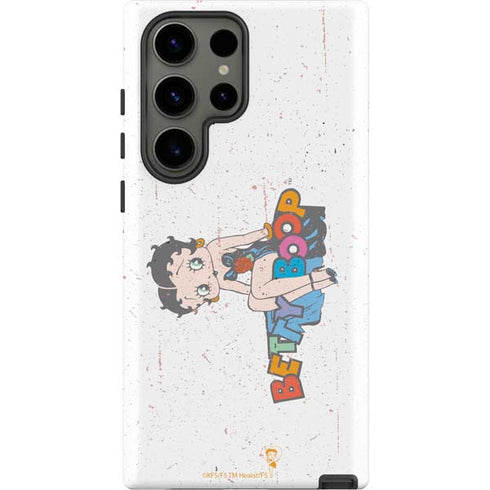 Betty Boop Splatter Galaxy S23 Ultra Pro Case