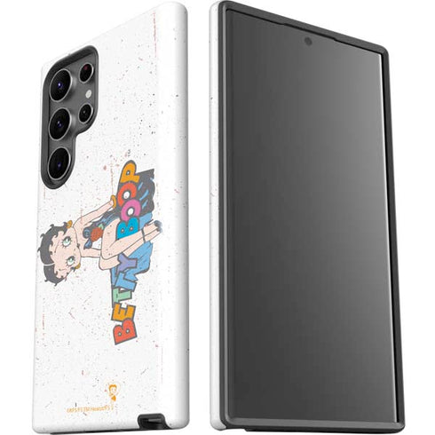 Betty Boop Splatter Galaxy S23 Ultra Pro Case