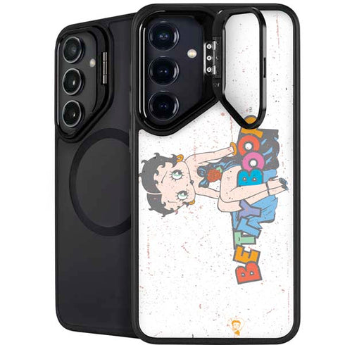 Betty Boop Splatter Galaxy S24 FE Kickstand Case