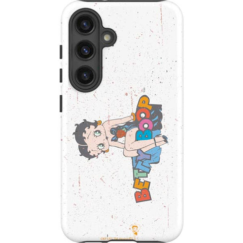 Betty Boop Splatter Galaxy S25 Impact Case
