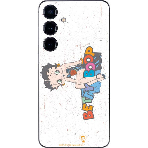 Betty Boop Splatter Galaxy S25 Plus Skin