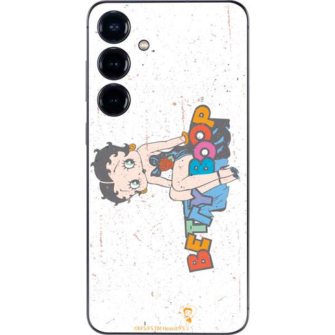 Betty Boop Splatter Galaxy S25 Skin