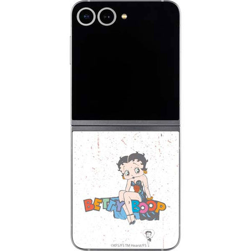 Betty Boop Splatter Galaxy Z Flip6 Skin