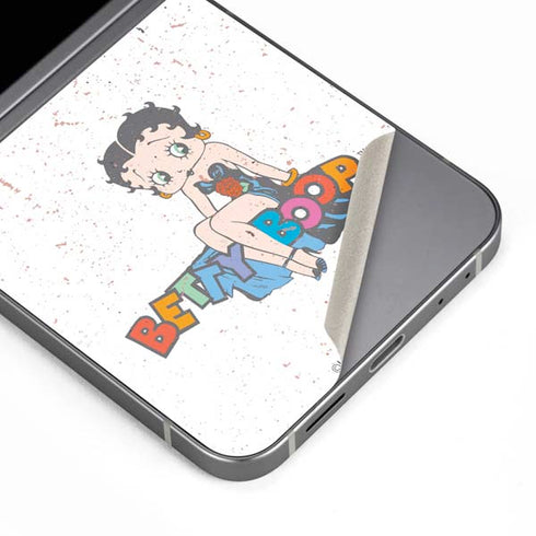 Betty Boop Splatter Galaxy Z Flip6 Skin