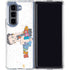 Betty Boop Splatter Galaxy Z Fold5 5G Clear Case