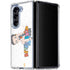 Betty Boop Splatter Galaxy Z Fold5 5G Clear Case