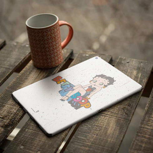 Betty Boop Splatter iPad Skins