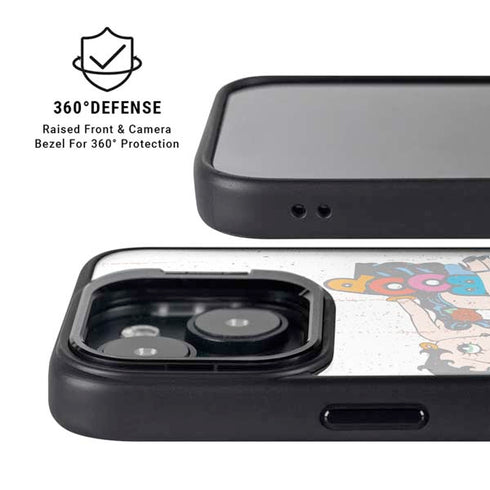 Betty Boop Splatter iPhone 14 Kickstand Case