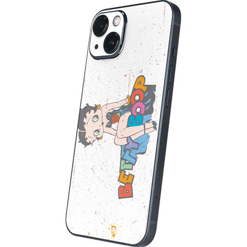Betty Boop Splatter iPhone Skins
