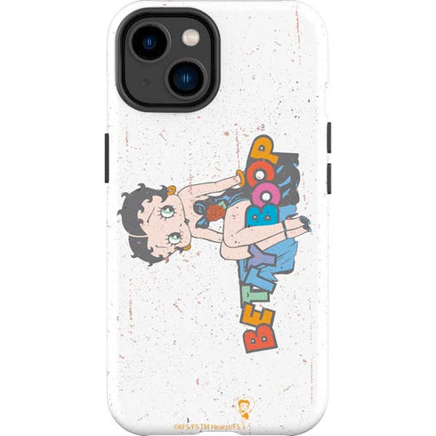 Betty Boop Splatter iPhone 15 Impact Case