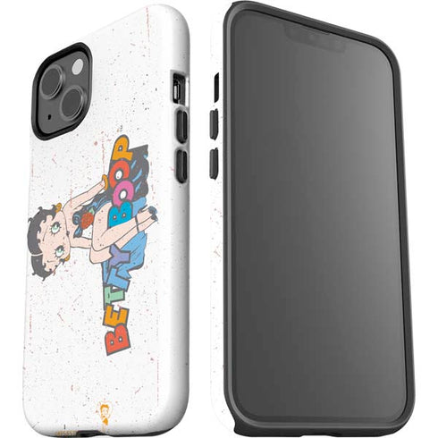 Betty Boop Splatter iPhone 15 Impact Case