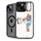 Betty Boop Splatter iPhone 15 Kickstand Case