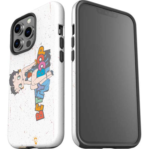 Betty Boop Splatter iPhone 15 Pro Impact Case