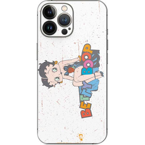 Betty Boop Splatter iPhone 15 Pro Max Skin