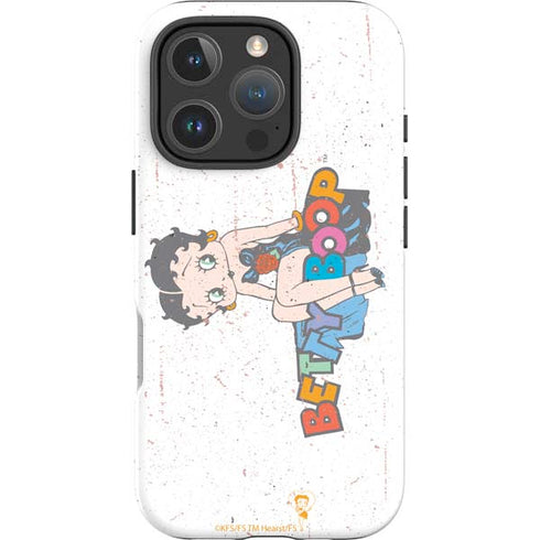 Betty Boop Splatter iPhone 16 Pro Impact Case
