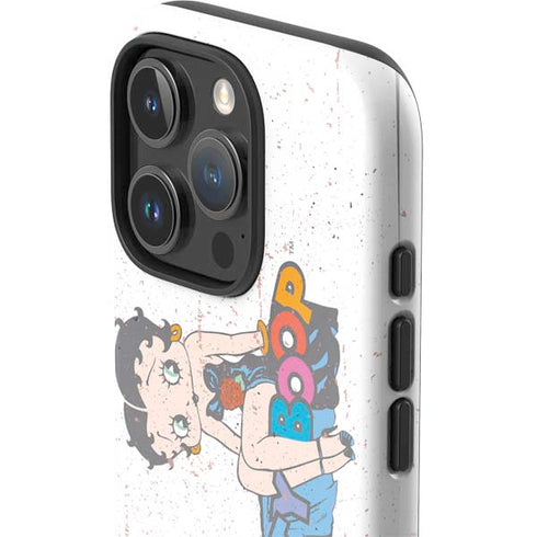 Betty Boop Splatter iPhone 16 Pro Impact Case