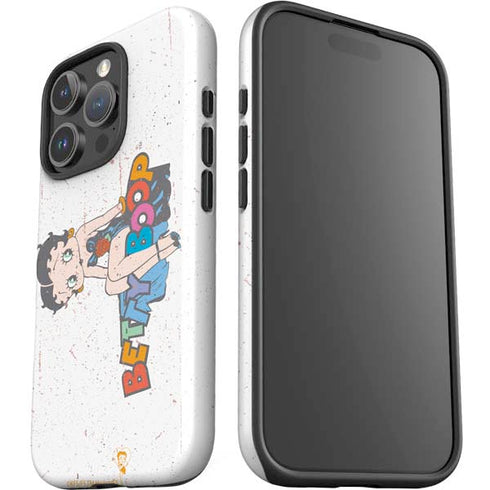 Betty Boop Splatter iPhone 16 Pro Impact Case