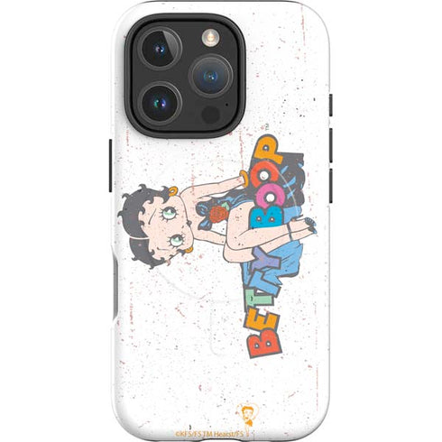 Betty Boop Splatter iPhone 16 Pro Magsafe Impact Case