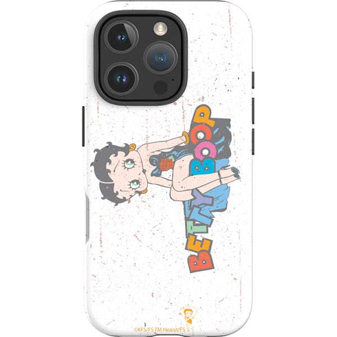 Betty Boop Splatter iPhone 16 Pro Max Impact Case