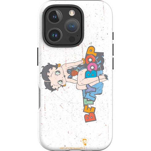 Betty Boop Splatter iPhone 16 Pro Max Magsafe Impact Case