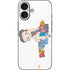 Betty Boop Splatter iPhone 16 Skin