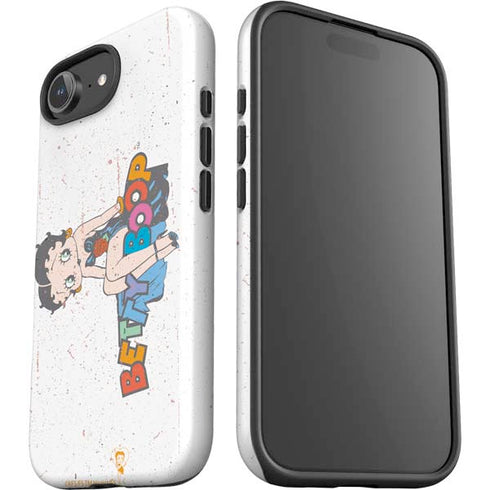 Betty Boop Splatter iPhone 16e Impact Case