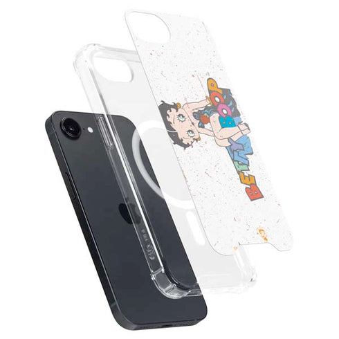 Betty Boop Splatter iPhone 16e MagSafe Case