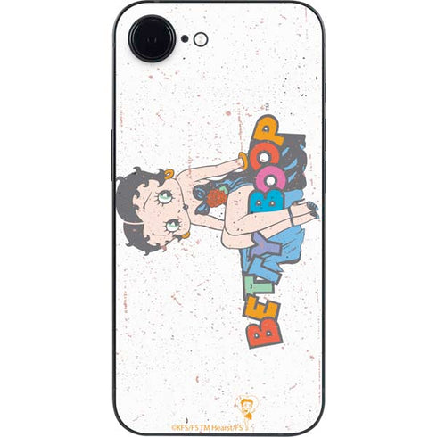 Betty Boop Splatter iPhone 16e Skin