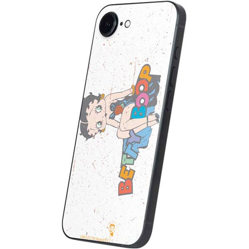Betty Boop Splatter iPhone 16e Skin