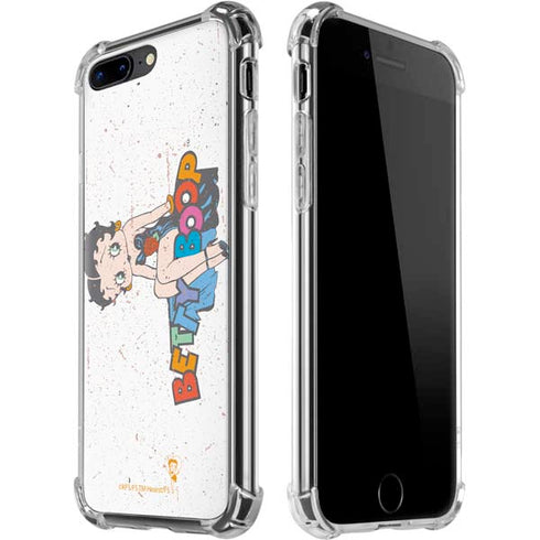 Betty Boop Splatter iPhone Cases